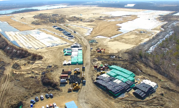 Шламонакопитель Белое море в Нижегородской области Шламонакопитель Белое море в Нижегородской области