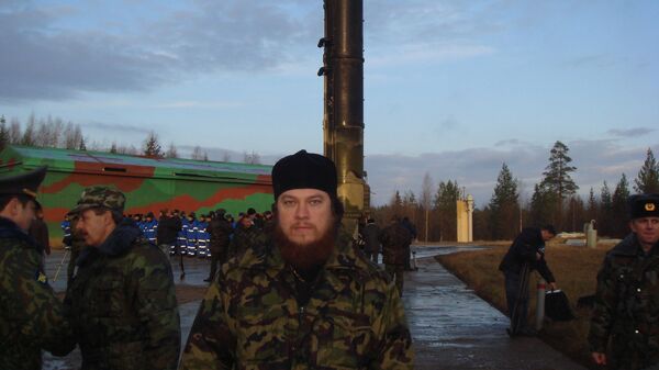 Руководитель Патриаршего подворья при штабе РВСН протоиерей Михаил Васильев Руководитель Патриаршего подворья при штабе РВСН протоиерей Михаил Васильев