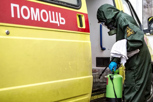 Учения по отработке действий в случае выявления коронавируса в Петрозаводске