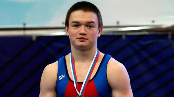 Российский спортивный гимнаст Кирилл Прокопьев