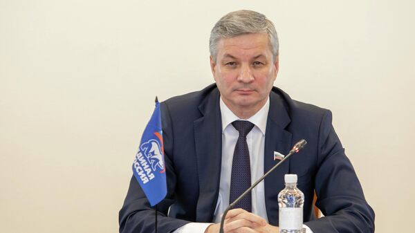 Председатель Заксобрания Вологодской области, лидер фракции Единая Россия Андрей Луценко Председатель Заксобрания Вологодской области, лидер фракции Единая Россия Андрей Луценко