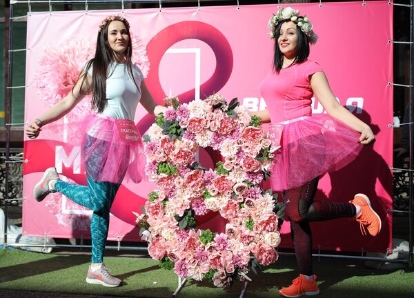 Участницы женского забега Beauty Run в Краснодаре Участницы женского забега Beauty Run в Краснодаре