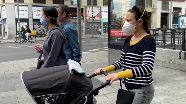 Ситуация в Мадриде, Испания Ситуация в Мадриде, Испания