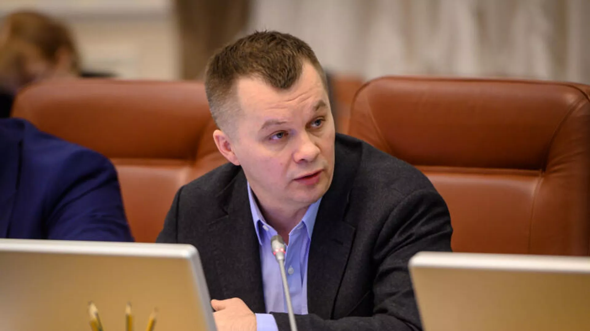 Министр развития экономики, торговли и сельского хозяйства Украины Тимофей Милованов Министр развития экономики, торговли и сельского хозяйства Украины Тимофей Милованов - РИА Новости, 1920, 15.02.2021