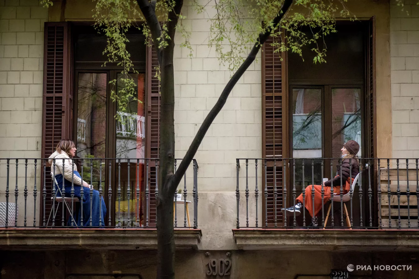 Барселона хотын карантин. © РИА Новости / Жорди Бойшареу