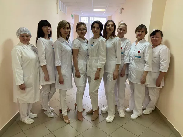 Коллектив врачей казанской больницы