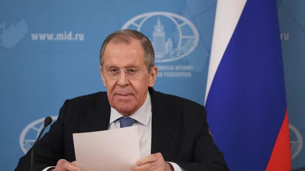 Министр иностранных дел РФ Сергей Лавров принимает участие в видеоконференции министров иностранных дел нормандского формата Министр иностранных дел РФ Сергей Лавров принимает участие в видеоконференции министров иностранных дел нормандского формата