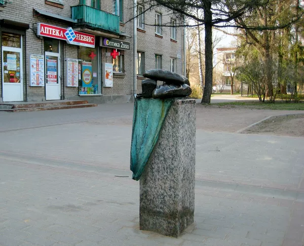 Скульптура Хлеб в Зеленогорске