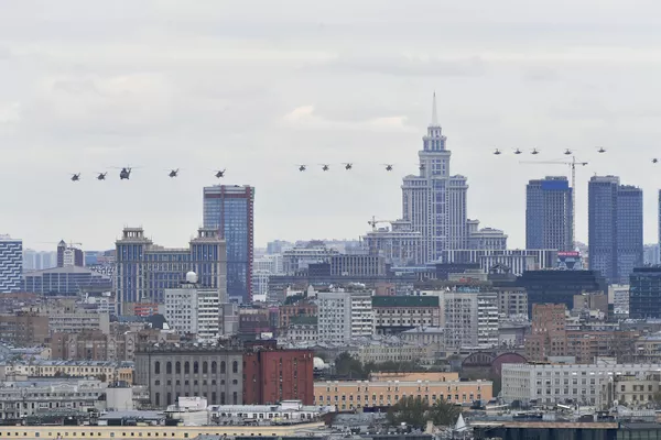 Воздушный парад Победы в Москве