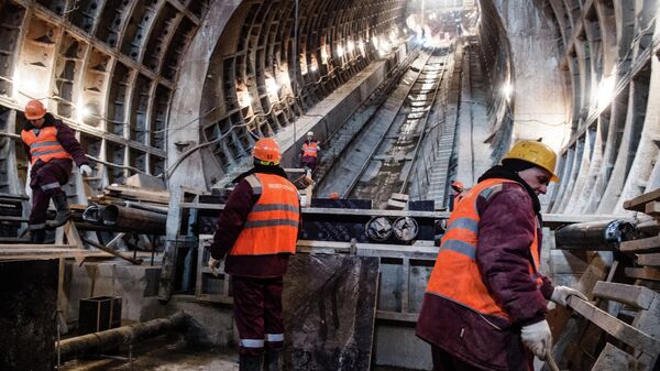 Строительство московского метро Строительство московского метро