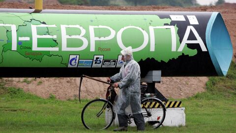 Мужчина в районе Слонимской компрессорной станции в Белоруссии Мужчина в районе Слонимской компрессорной станции в Белоруссии