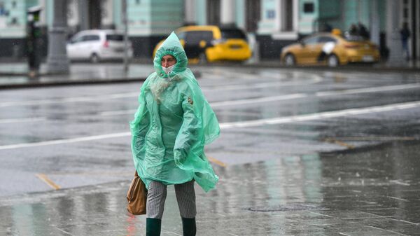 Весна в Москве стала рекордно дождливой, сообщила синоптик