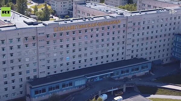 В Петербурге произошло возгорание в Елизаветинской больнице