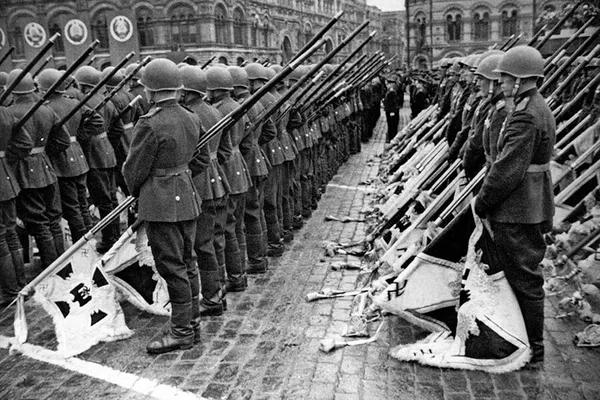 Парад Победы на Красной площади 24 июня 1945 года