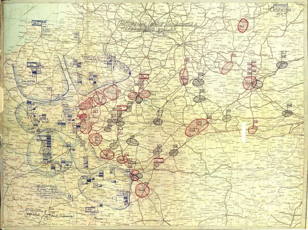 Положение войск Западного Фронта на 22.06.1941 г.