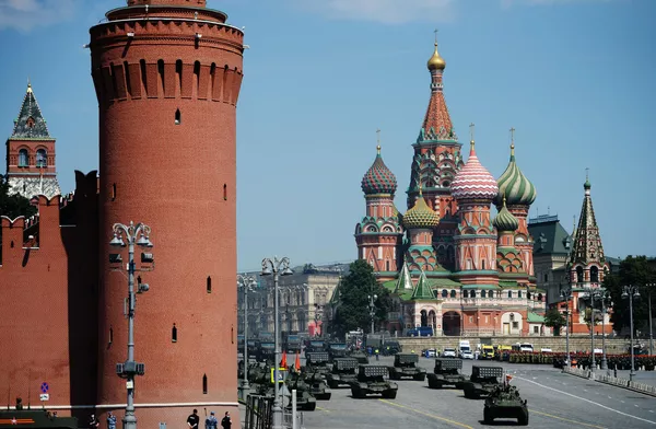 Генеральная репетиция парада Победы в Москве Генеральная репетиция парада Победы в Москве