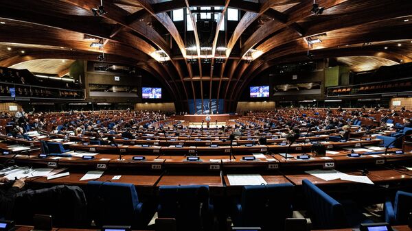 Зал Парламентской ассамблеи Совета Европы Зал Парламентской ассамблеи Совета Европы