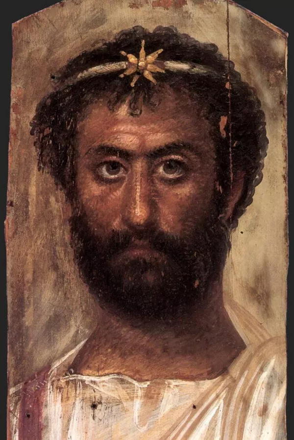 Портрет жреца. Хавара, Египет, 140-160 гг. н.э.