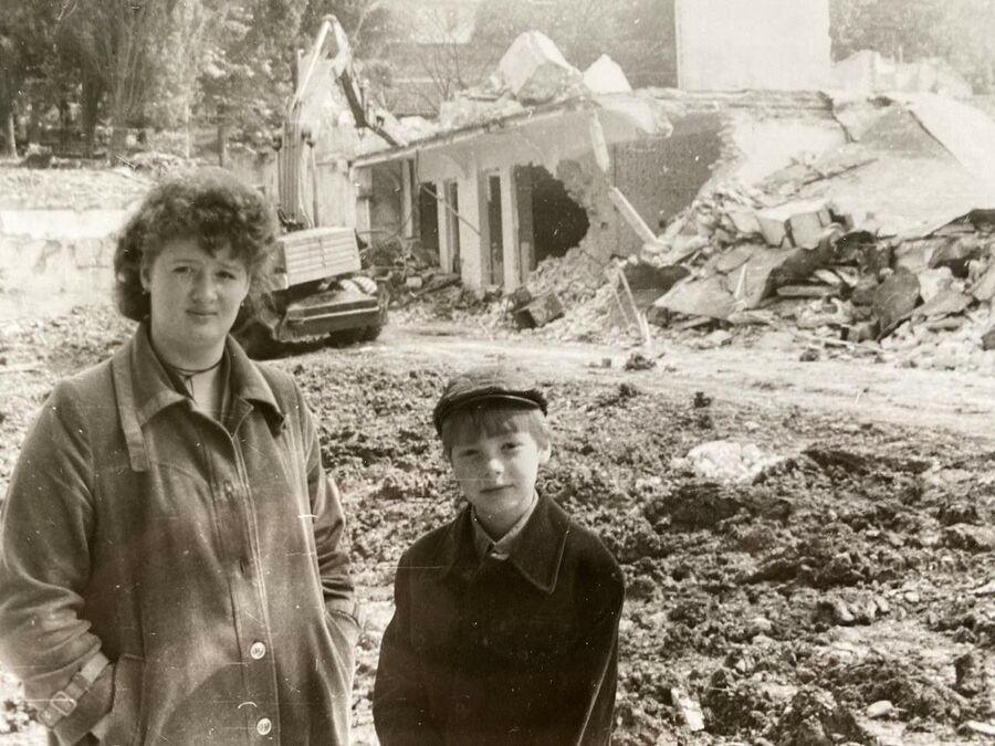 Андрей Григорьев-Аполлонов в детстве Андрей Григорьев-Аполлонов в детстве