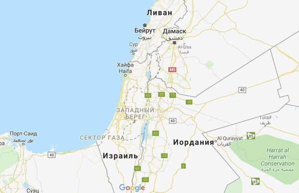 Karty Google Perestali Otobrazhat Palestinu Ria Novosti 16 07 2020