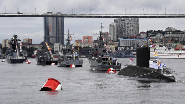 Генеральная репетиция парада в честь Дня ВМФ в городах России Генеральная репетиция парада в честь Дня ВМФ в городах России
