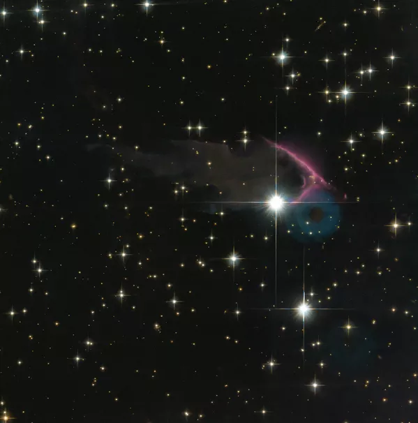 Звездная колыбель J025027. 7+600849 в созвездии Кассиопеи