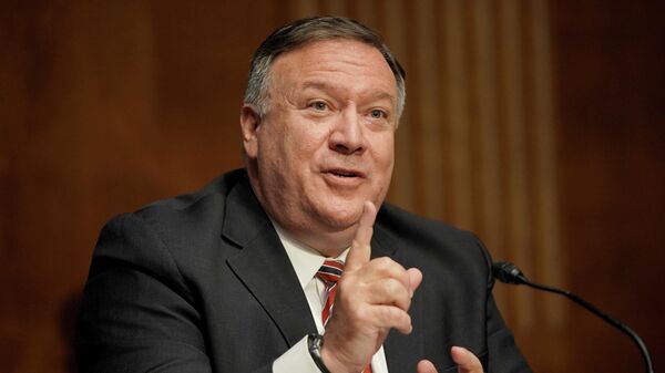Госсекретарь США Майк Помпео Госсекретарь США Майк Помпео