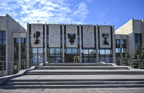 Здание Московского государственного института международных отношений Министерства иностранных дел Российской Федерации (МГИМО) в Москве