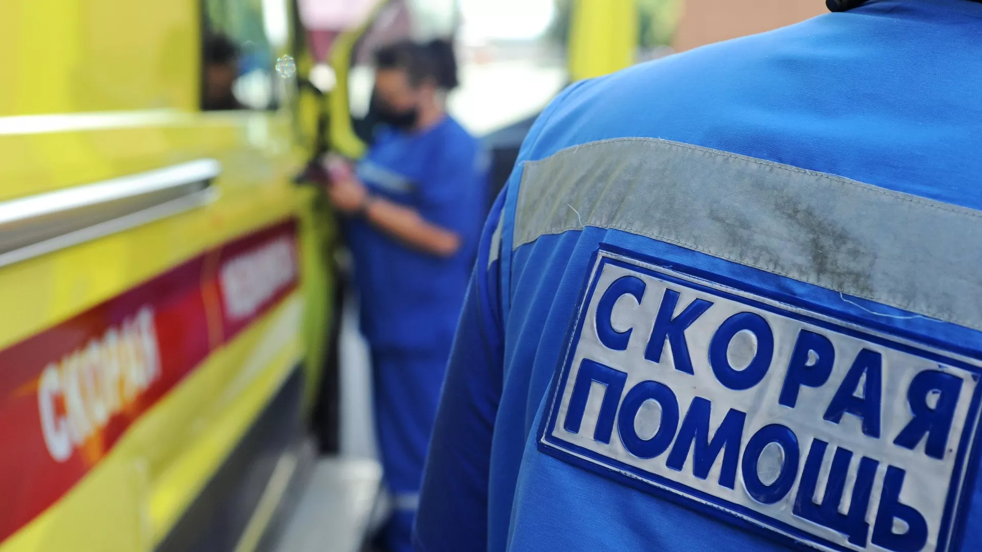 Работа станции скорой медицинской помощи в Тамбове Работа станции скорой медицинской помощи в Тамбове - РИА Новости, 1920, 17.10.2020