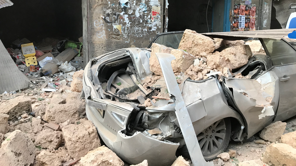Последствия взрыва в Бейруте Последствия взрыва в Бейруте