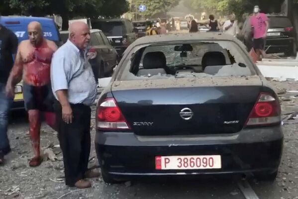 Последствия взрыва в Бейруте Последствия взрыва в Бейруте
