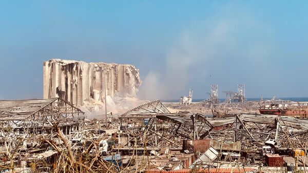 Последствия взрыва в Бейруте Последствия взрыва в Бейруте