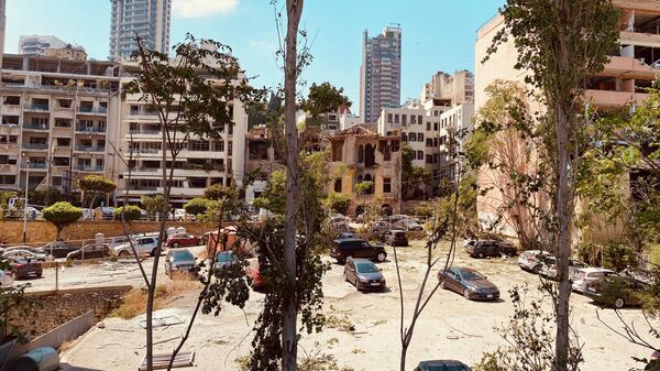 Последствия взрыва в Бейруте Последствия взрыва в Бейруте