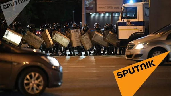 Протесты в Минске