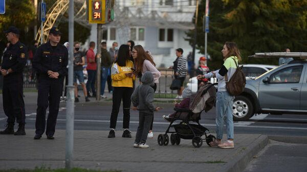 Первая акция протеста в спальном районе Гомеля Первая акция протеста в спальном районе Гомеля