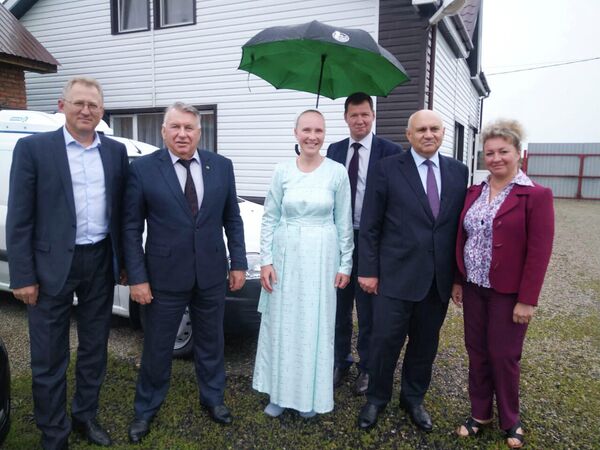 Представители федеральной и региональной власти в гостях у русской бразильянки Агрипины Ануфриев-Егорофф Представители федеральной и региональной власти в гостях у русской бразильянки Агрипины Ануфриев-Егорофф
