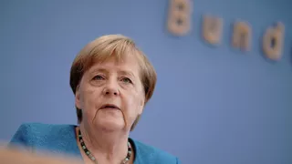Ангела Меркель во время пресс-конференции в Берлине Ангела Меркель во время пресс-конференции в Берлине - РИА Новости, 1920, 02.09.2020