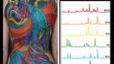 Спектральный состав чернил для татуировок