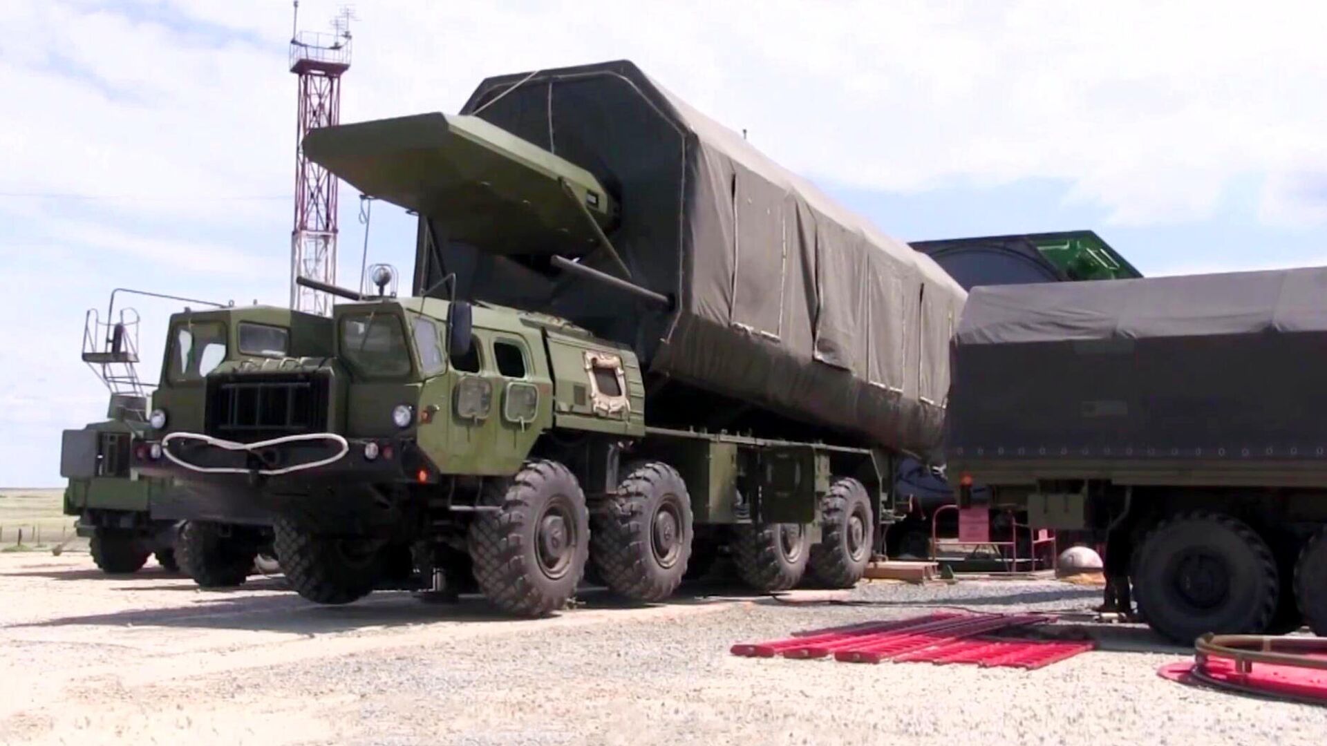 Испытания ракетного комплекса Авангард Испытания ракетного комплекса Авангард - РИА Новости, 1920, 20.09.2020