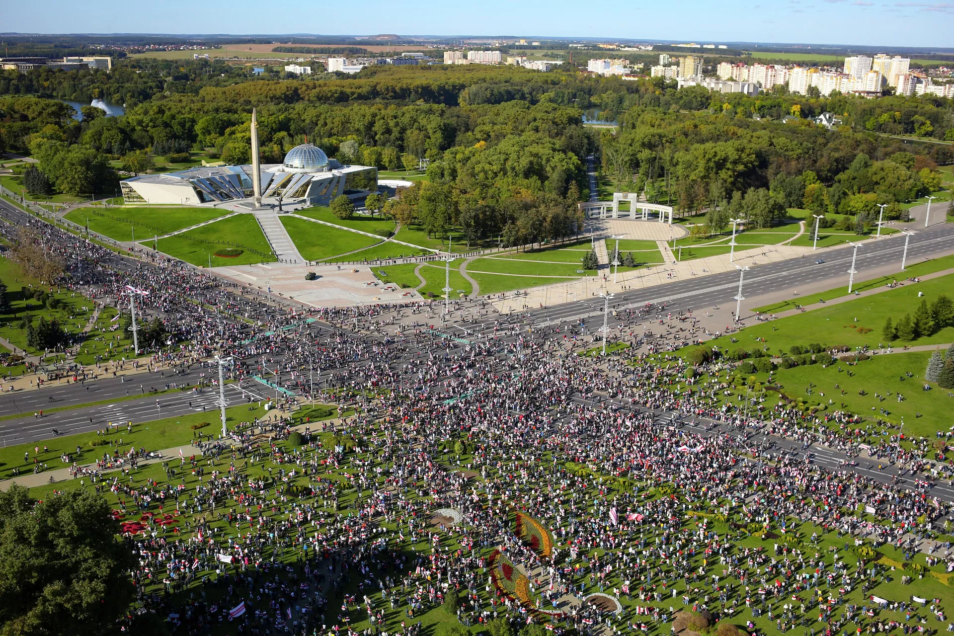 Акция протеста в Минске. 20 сентября 2020 Акция протеста в Минске. 20 сентября 2020 - РИА Новости, 1920, 20.09.2020