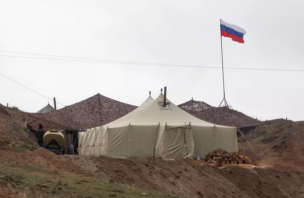База российских миротворцев в Нагорном Карабахе