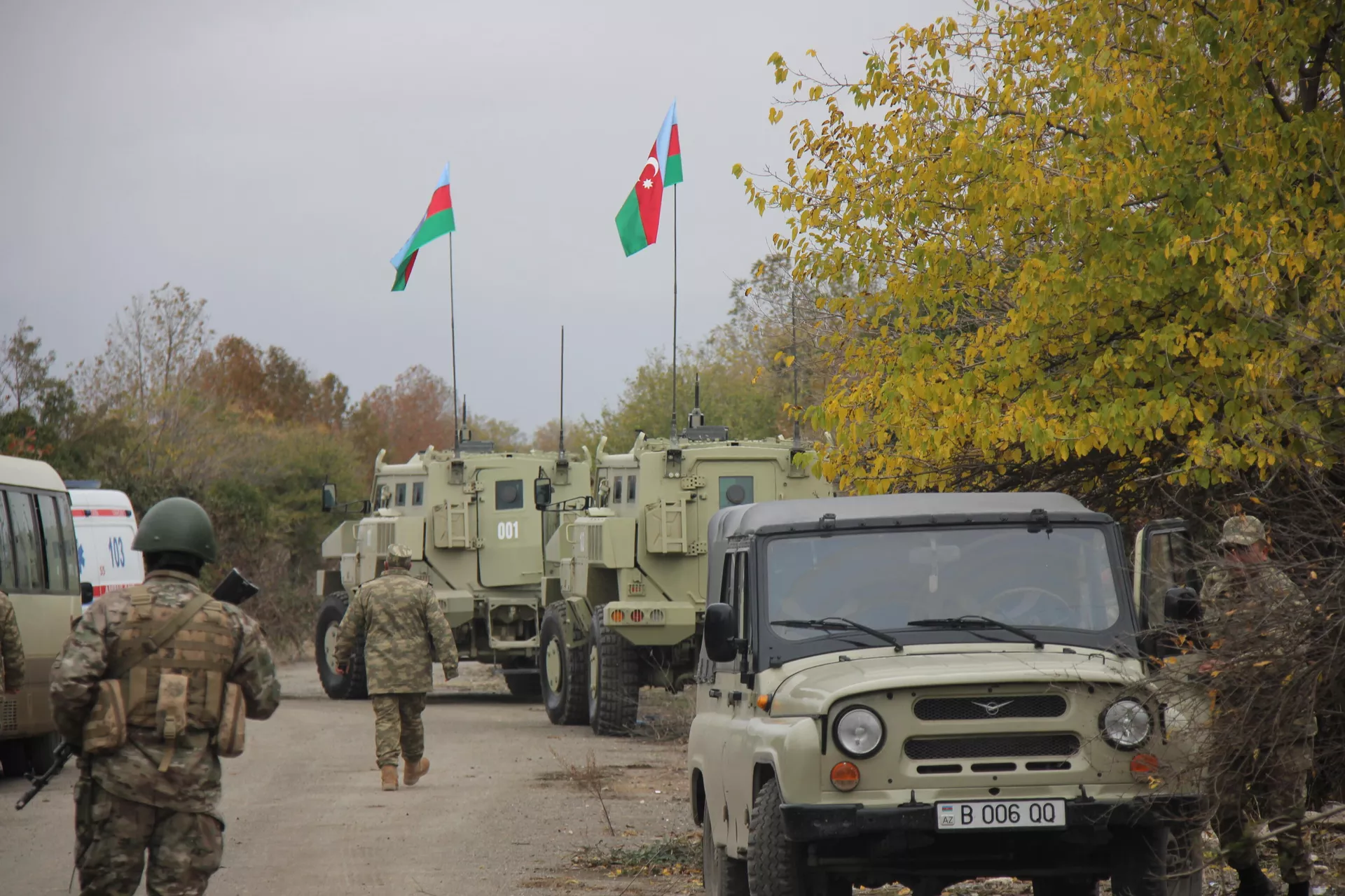 Агдамский район, перешедший под контроль Азербайджана 20 ноября Агдамский район, перешедший под контроль Азербайджана 20 ноября - РИА Новости, 1920, 22.11.2020