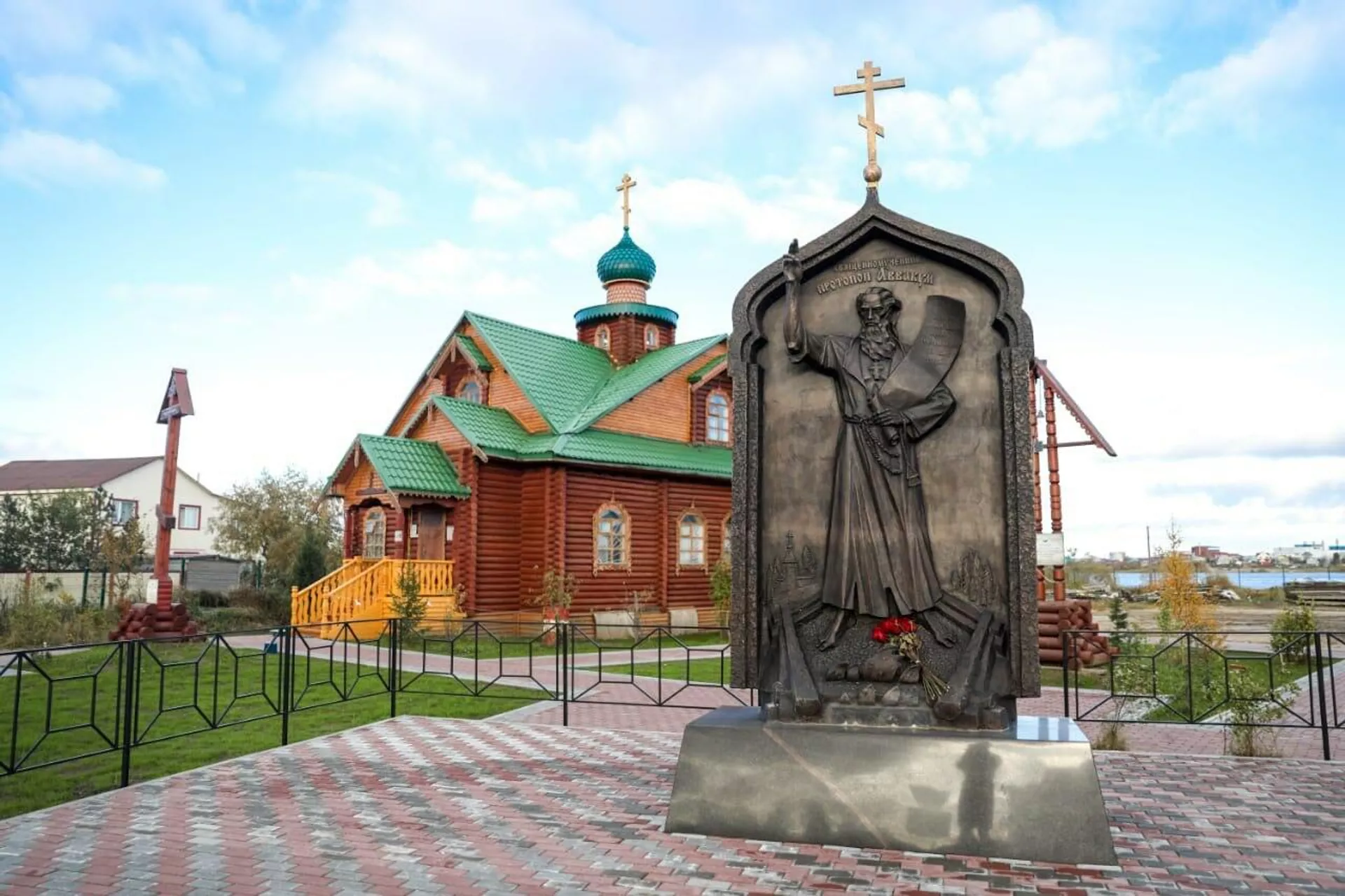 Памятник протопопу Аввакуму в Нарьян-Маре - РИА Новости, 1920, 04.12.2020