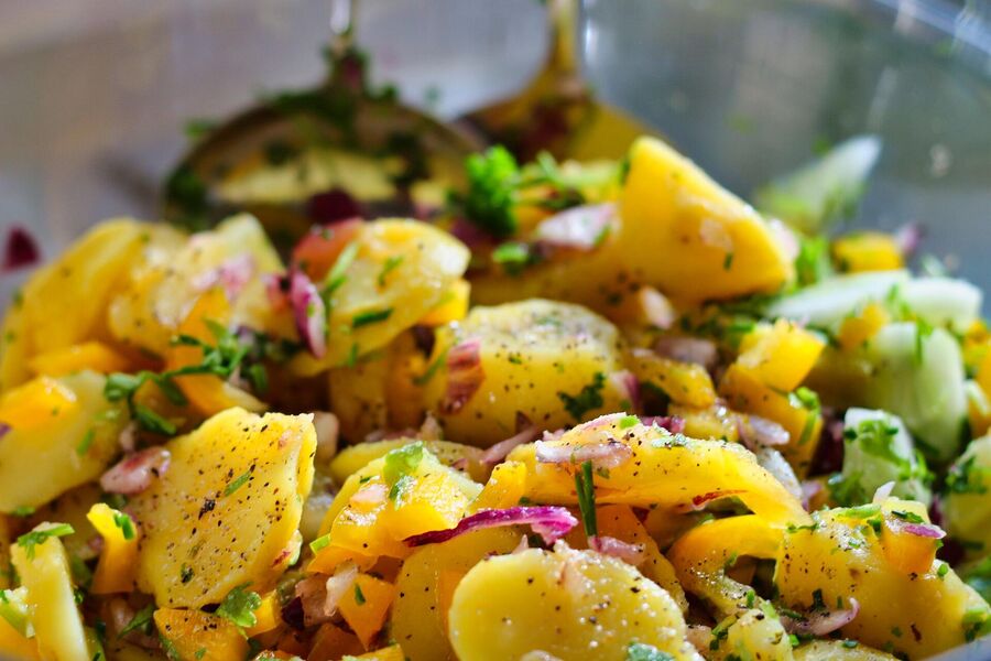 Картофельный салат Картофельный салат