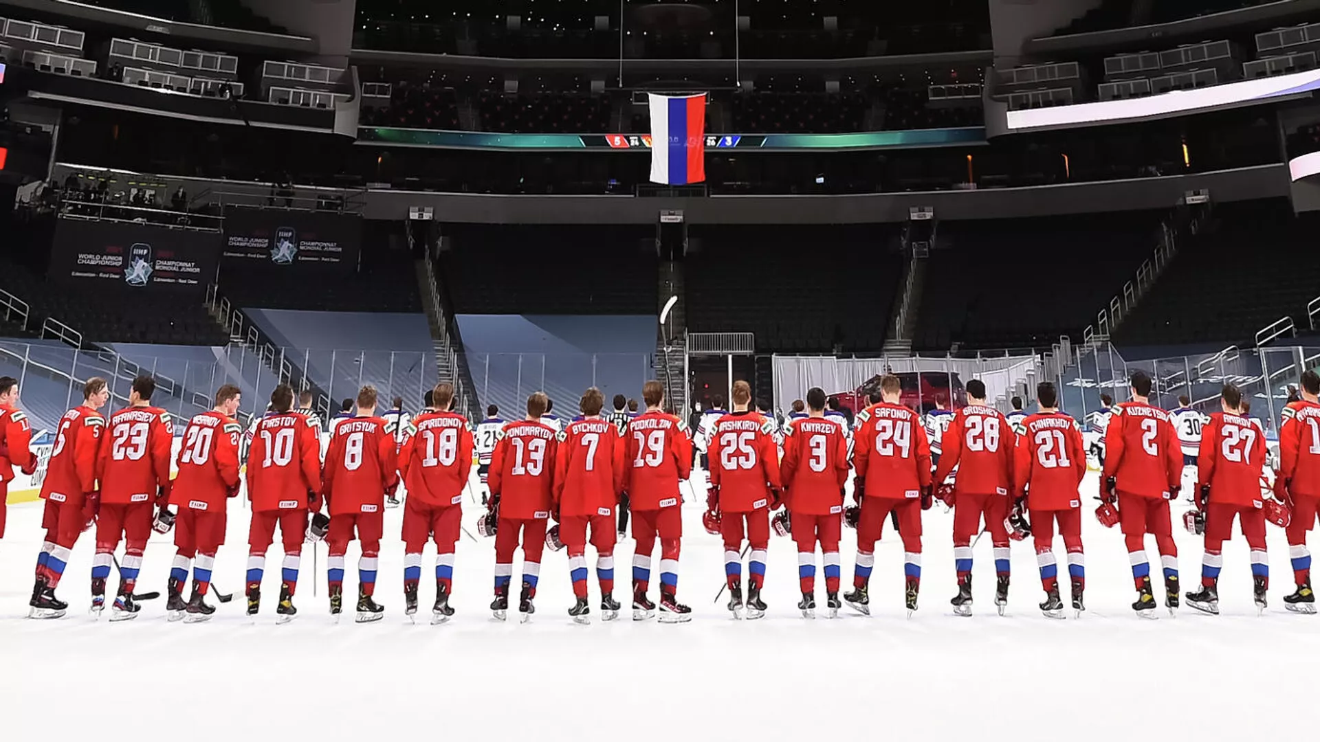 Молодежная сборная России по хоккею на чемпионате мира 2021 года - РИА Новости, 1920, 04.01.2021