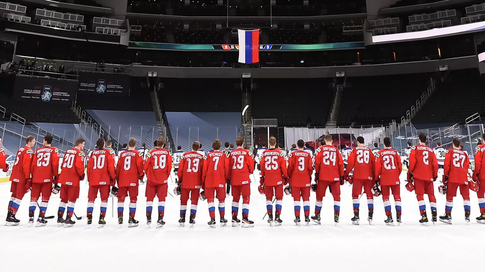 Молодежная сборная России по хоккею на чемпионате мира 2021 года - РИА Новости, 1920, 04.01.2021
