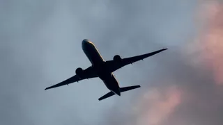 Пассажирский самолет в небе Пассажирский самолет в небе - РИА Новости, 1920, 27.01.2021