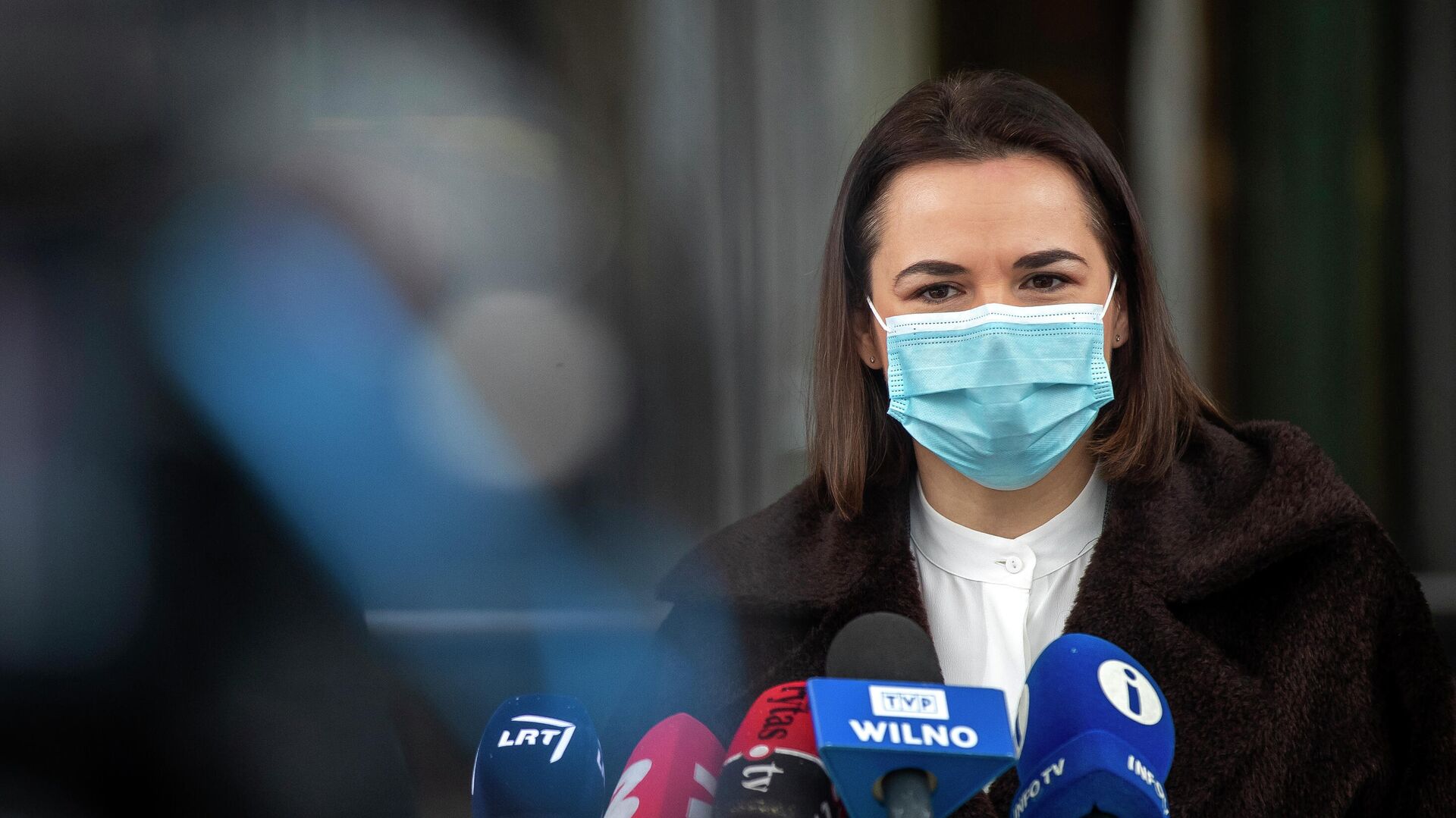 Светлана Тихановская в Вильнюсе, Литва Светлана Тихановская в Вильнюсе, Литва - РИА Новости, 1920, 21.01.2021