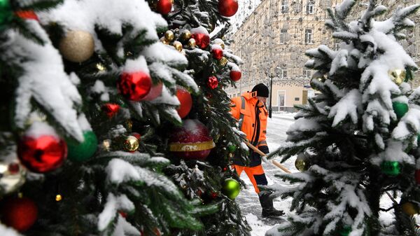 Москвичей предупредили о снегопаде в субботу