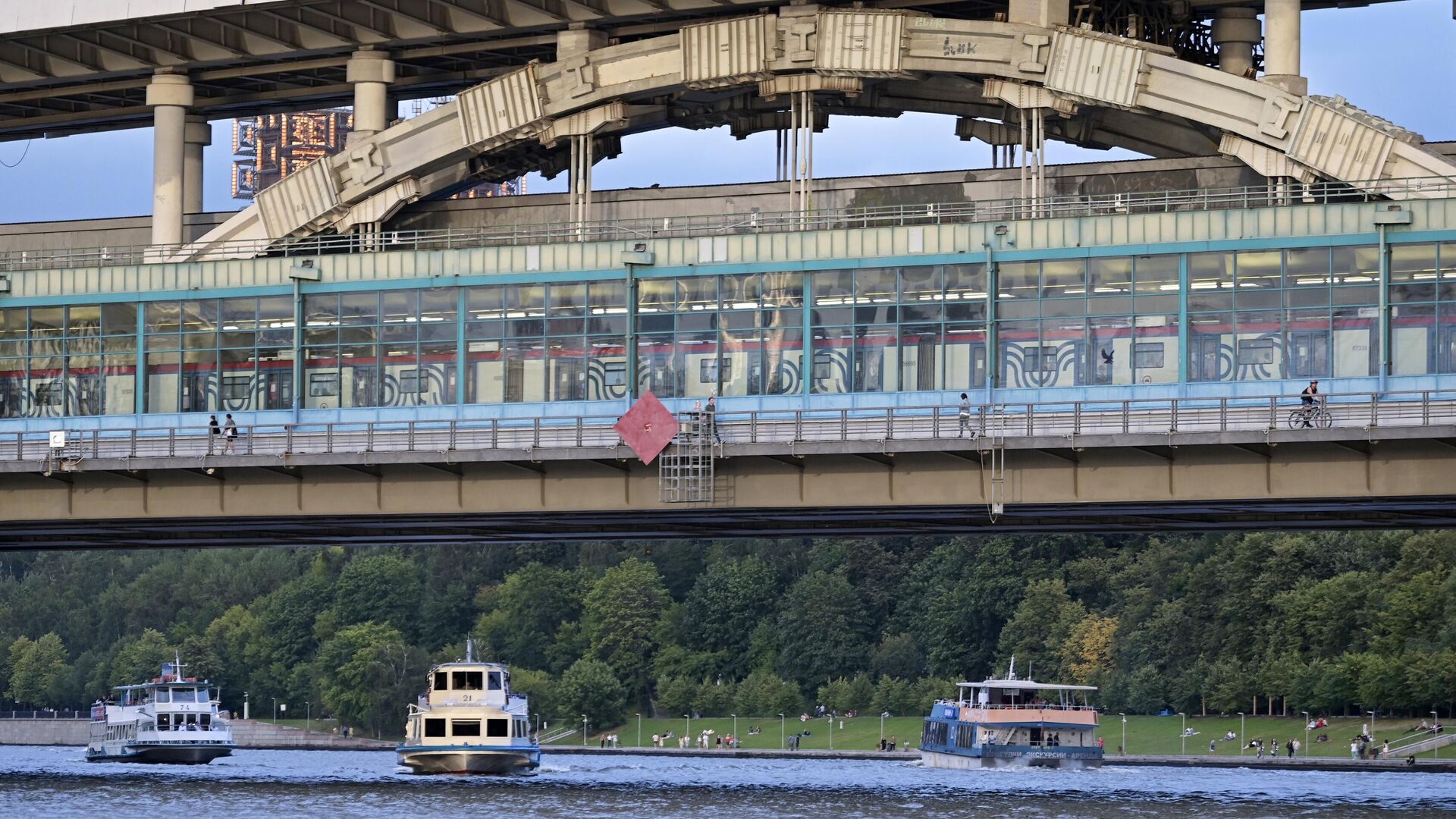 мост метро новосибирск
